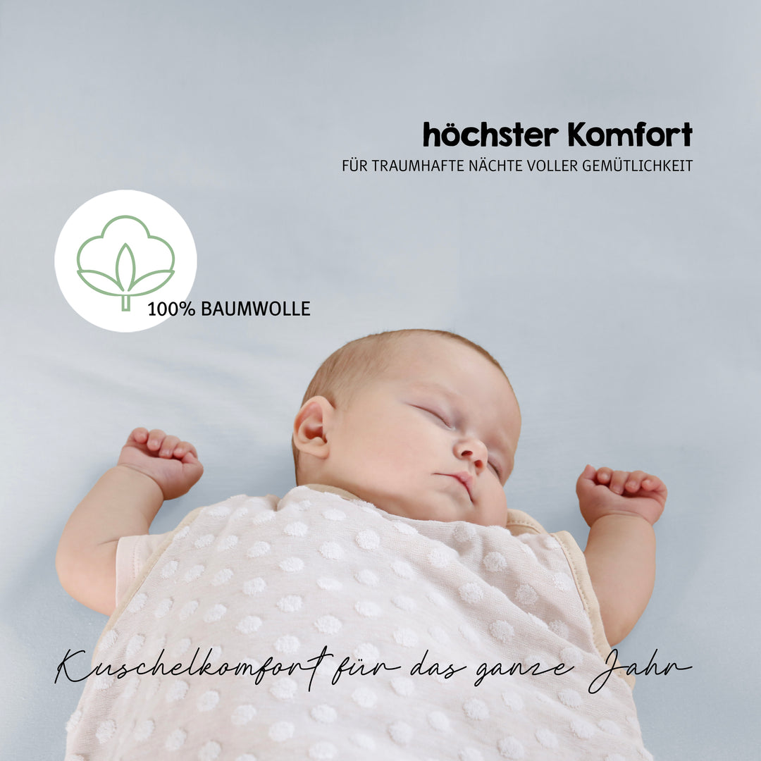 Spannbettlaken 'Lil Planet' - Single Jersey - Bio-Baumwolle - Hellblau – Milieubild (6/13)