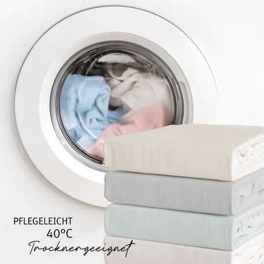 Spannbettlaken 'Lil Planet' - Single Jersey - Bio-Baumwolle - Hellblau – Infografik (11/13)