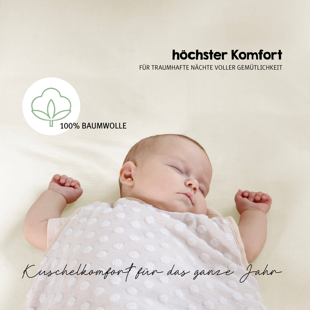 Drap-housse 'safe asleep®' - Single jersey coton - Certifié - Canadian white – Photo d'ambiance (3/11)