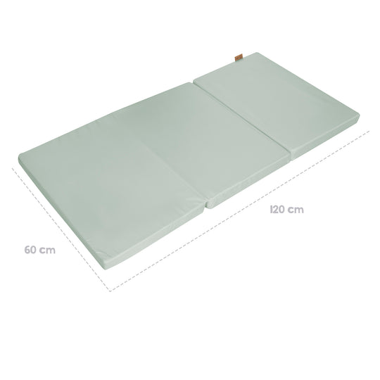 Travel Cot Mattress 60 x 120 cm 'roba Style frosty green' incl. Carry Bag – Infographic (5/6)