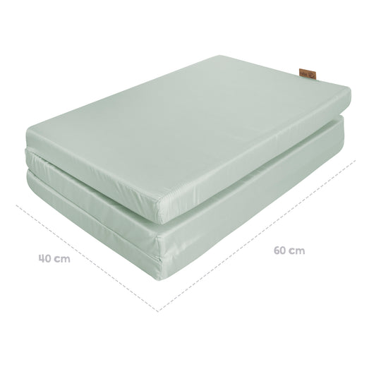 Travel Cot Mattress 60 x 120 cm 'roba Style frosty green' incl. Carry Bag – Infographic (6/6)