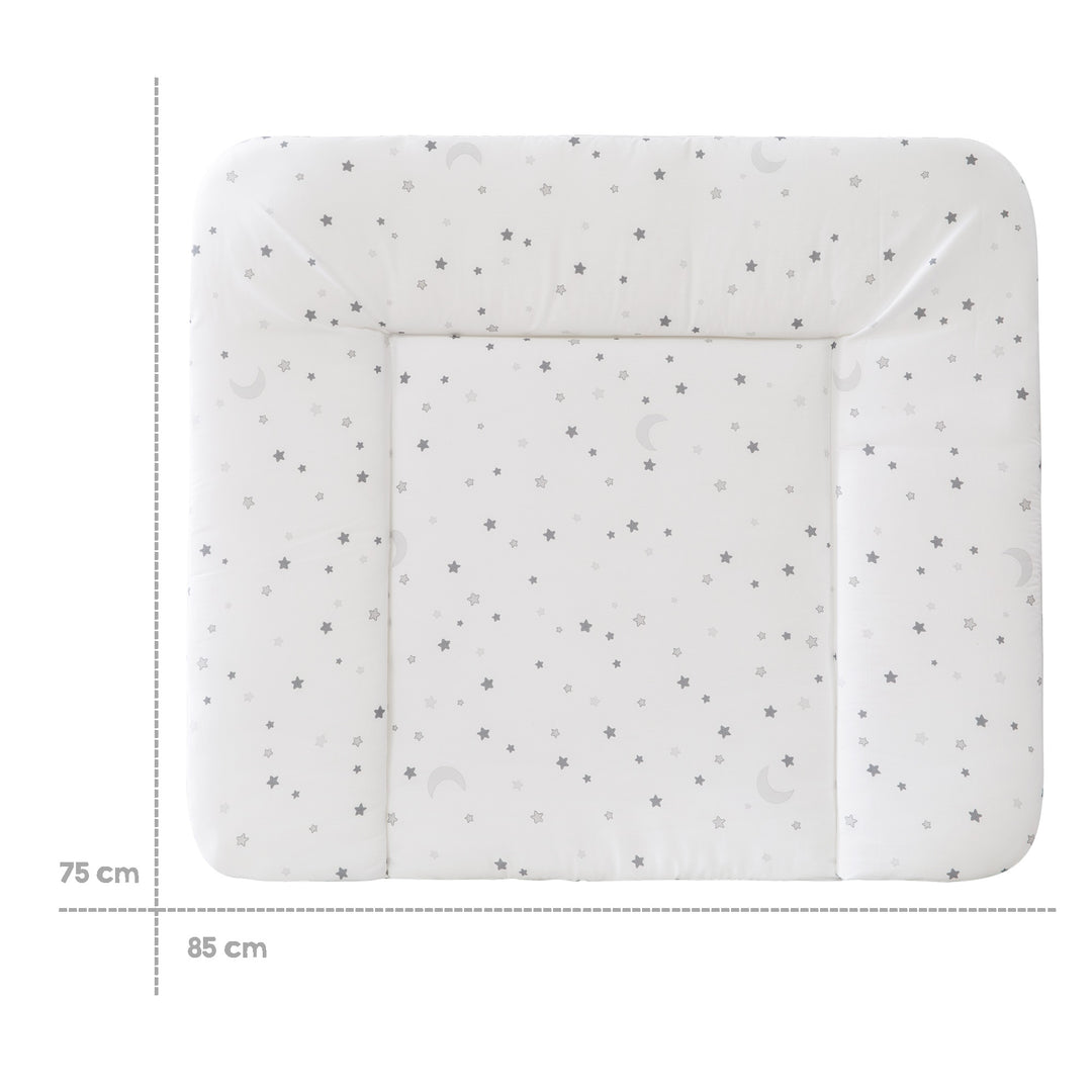 Matelas à langer 'Sternenzauber', abwischbare matelas à langer 85 x 75 cm, revêtu de PU – Infographie (4/5)