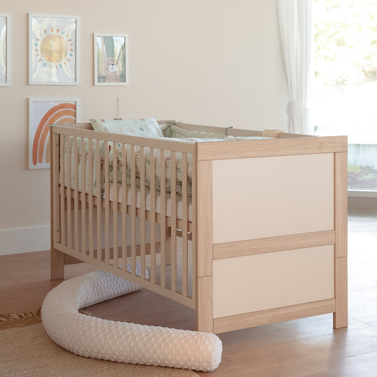 Children's Room Set 3-Piece 'Momo' - Solid Wood Handles - Cashmere / Tristan Oak – Lifestyle Image (4/23)