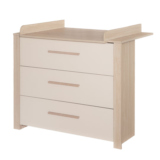 Children's Room Set 3-Piece 'Momo' - Solid Wood Handles - Cashmere / Tristan Oak – Cutout (15/23)