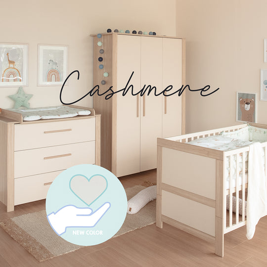 Children's Room Set 3-Piece 'Momo' - Solid Wood Handles - Cashmere / Tristan Oak – Infographic (13/23)