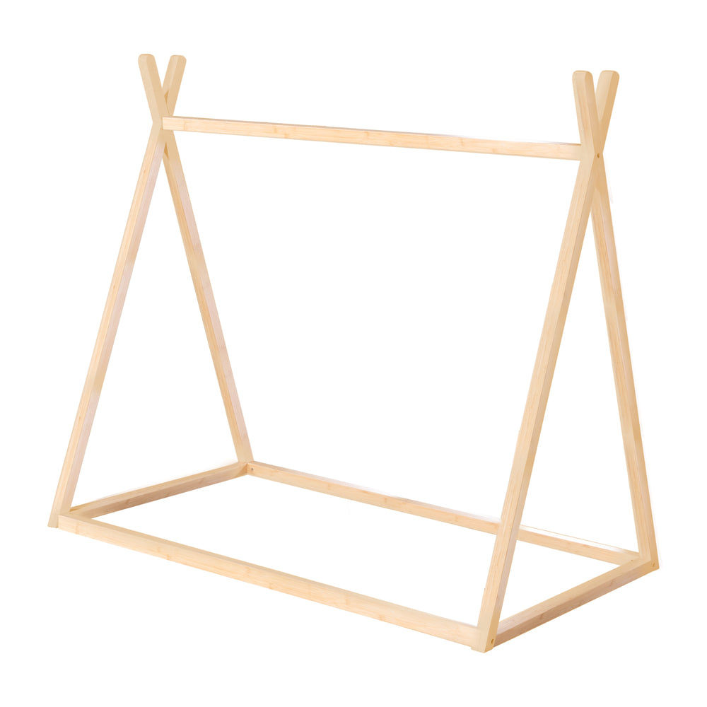 Tipilounge 70 x 140 cm - Montessori-Bett aus Bambus-Holz - FSC zertifiziert – Freisteller (2/7)