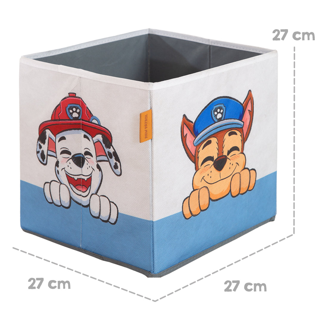 Caja de almacenaje 'Paw Patrol' 2piezas - Azul / blanco – Infografía (3/13)
