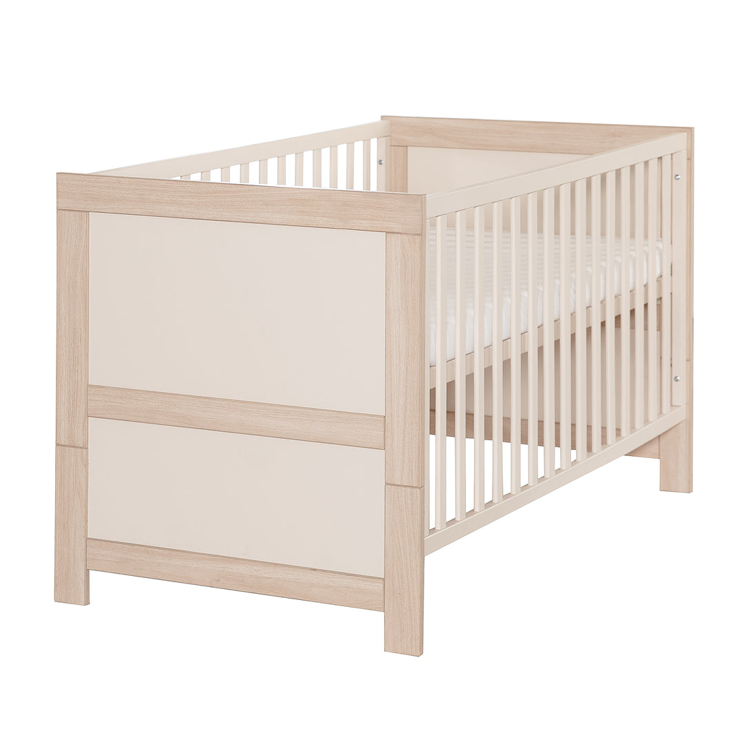 Lettino combinato 'Momo' 70x140 - Che cresce con il bambino - Cashmere / tristan rovere – Ritaglio (1/11)