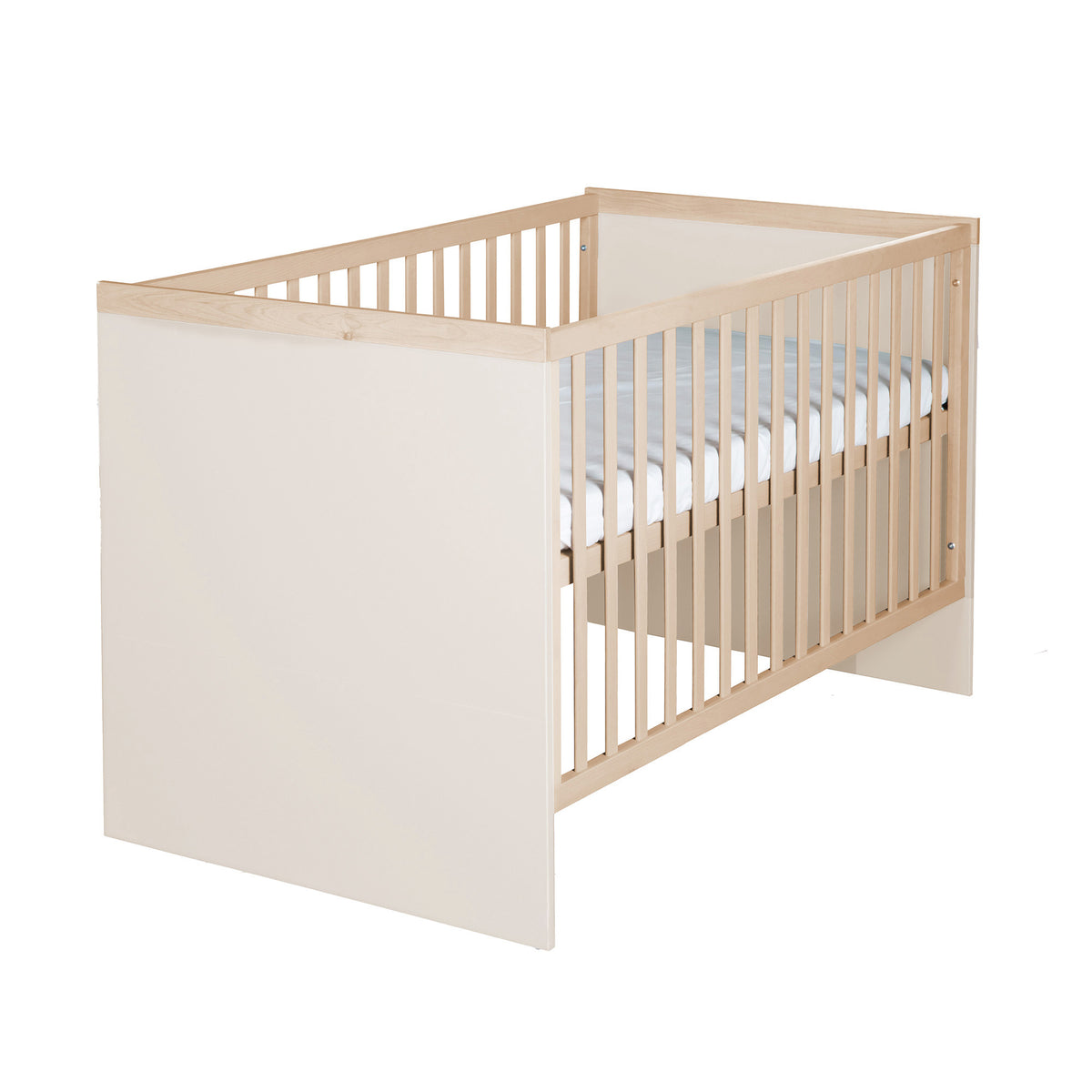 Cuna combinada 'Elva' 70x140 - Convertible para cama junior - Cashmere / virginia chestnut – Recorte (1/8)