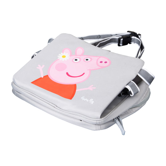 Alzador 'Peppa Pig' - Hinchable asiento con elevado paneles laterales - Gris / rosa – Recorte (2/4)