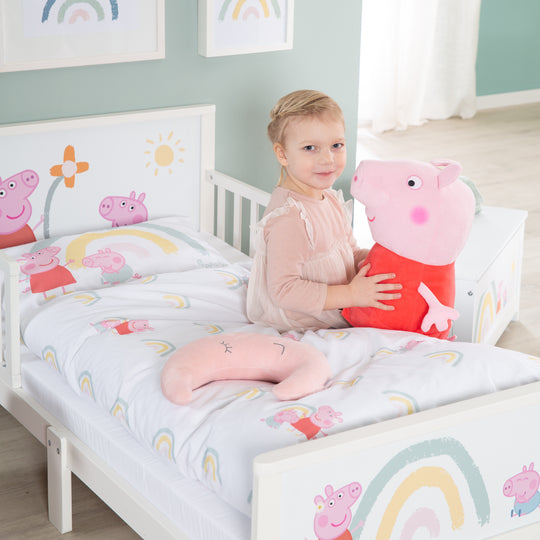 Toddler-Themenbett 'Peppa Pig' 70 x 140 cm inkl. Lattenrost & Bettwäsche – Detailbild (9/13)