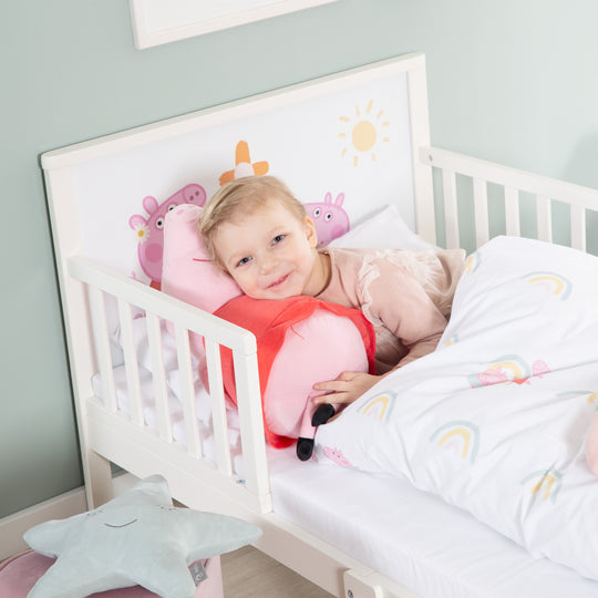 Toddler-Themenbett 'Peppa Pig' 70 x 140 cm inkl. Lattenrost & Bettwäsche – Detailbild (3/13)
