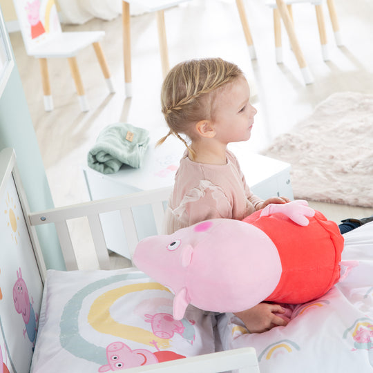 Toddler-Themenbett 'Peppa Pig' 70 x 140 cm inkl. Lattenrost & Bettwäsche – Freisteller (11/13)