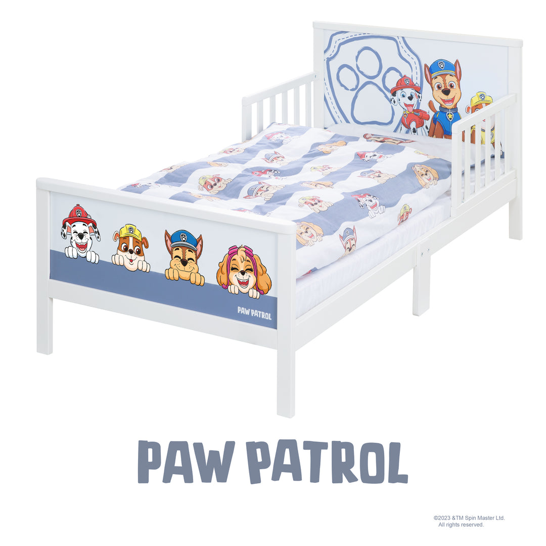 Toddler-Themenbett 'Paw Patrol' 70 x 140 cm incl. Slatted Frame & Bedding – Cutout (4/7)