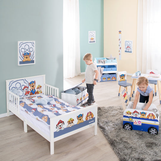 Toddler-Themenbett 'Paw Patrol' 70 x 140 cm incl. Slatted Frame & Bedding – Lifestyle Image (5/7)