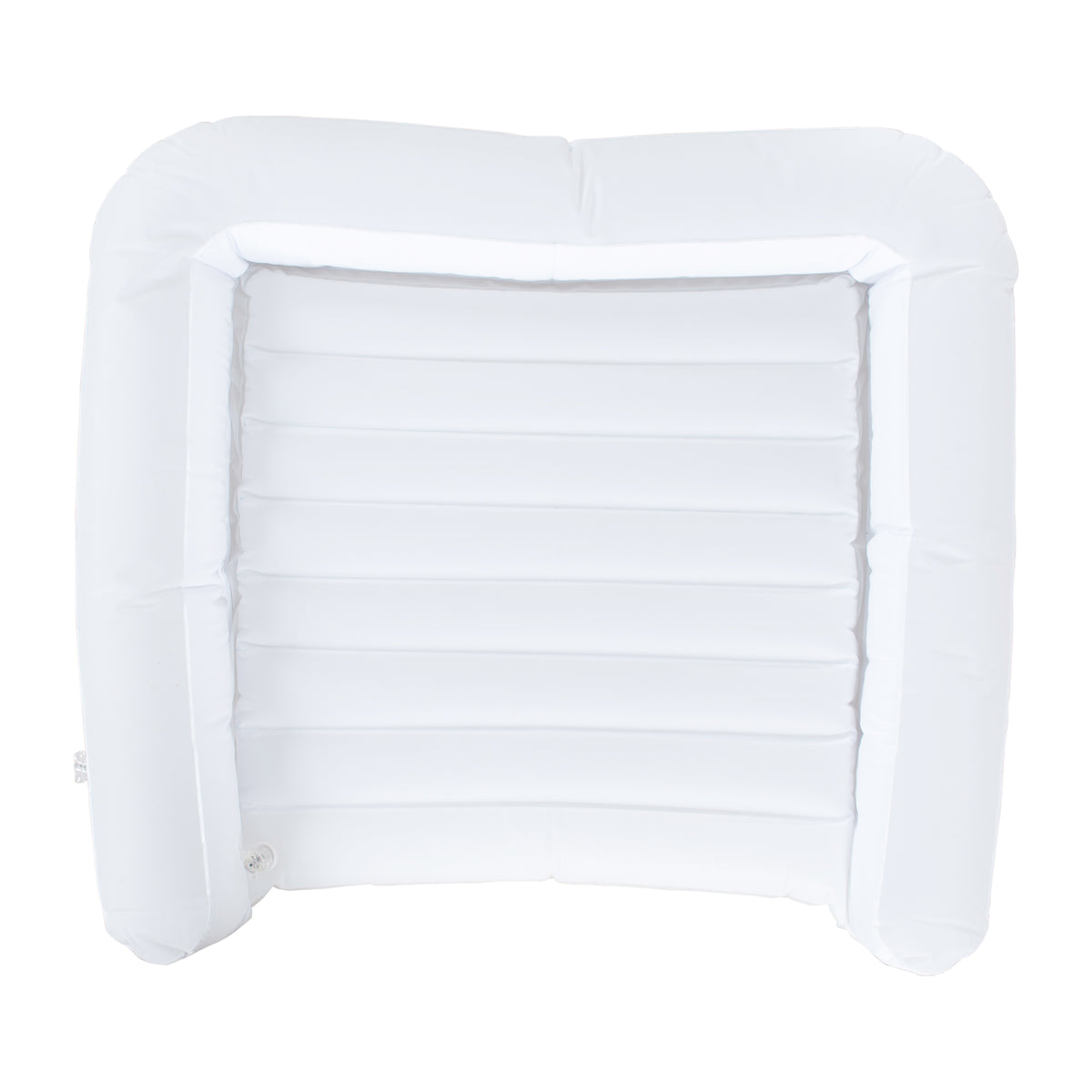 Changing Pad Inflatable 85 x 75 cm - Waterproof & Easy-Care Pad - White – Cutout (1/8)
