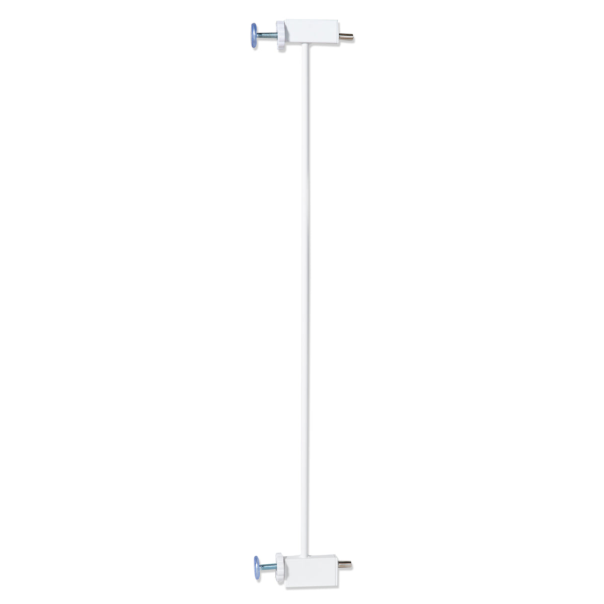 Anbauteil 7 cm - Erweiterung für Tür- & Treppenschutzgitter easySafe + aus Metall - Weiß – Freisteller (1/3)