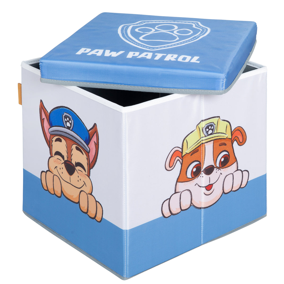 Plegable asiento-& caja de almacenaje 'Paw Patrol' - Azul / blanco – Recorte (1/9)