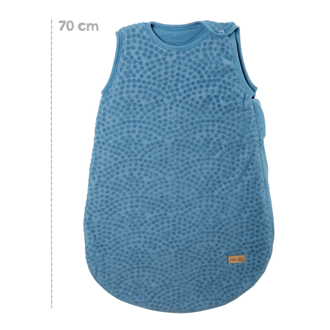 Schlafsack 70 - 90 cm 'Seashells Indigo' - Bio-Baumwolle - GOTS & Oeko-Tex zertifiziert – Infografik (9/10)