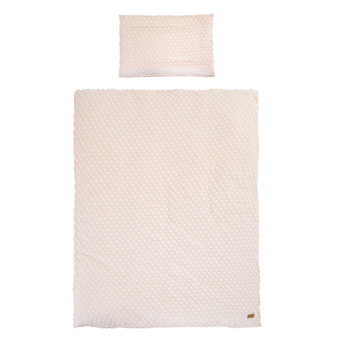 Ropa de cama infantil 100 x 135 cm 'Frosty Almond' - GOTS & Oeko tex certificado - Beige – Recorte (1/10)