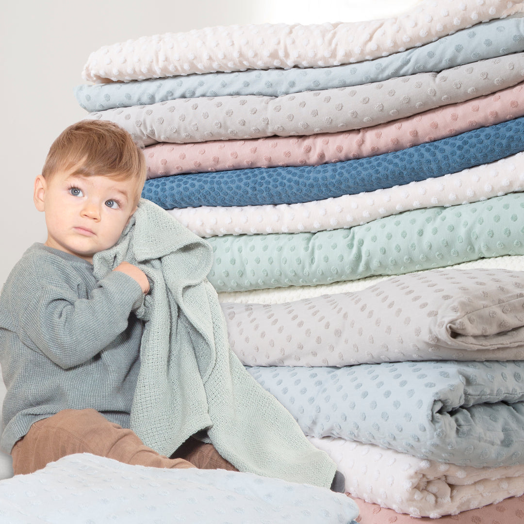 Ropa de cama infantil 100 x 135 cm 'Frosty Almond' - GOTS & Oeko tex certificado - Beige – Foto ambientada (7/10)