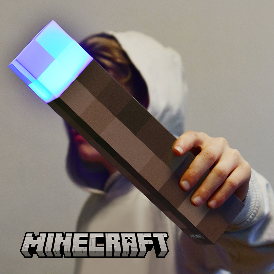 LED-Licht Fackel 'Minecraft' - Aufladbarer Akku - 4 Lichtoptionen – Milieubild (8/16)