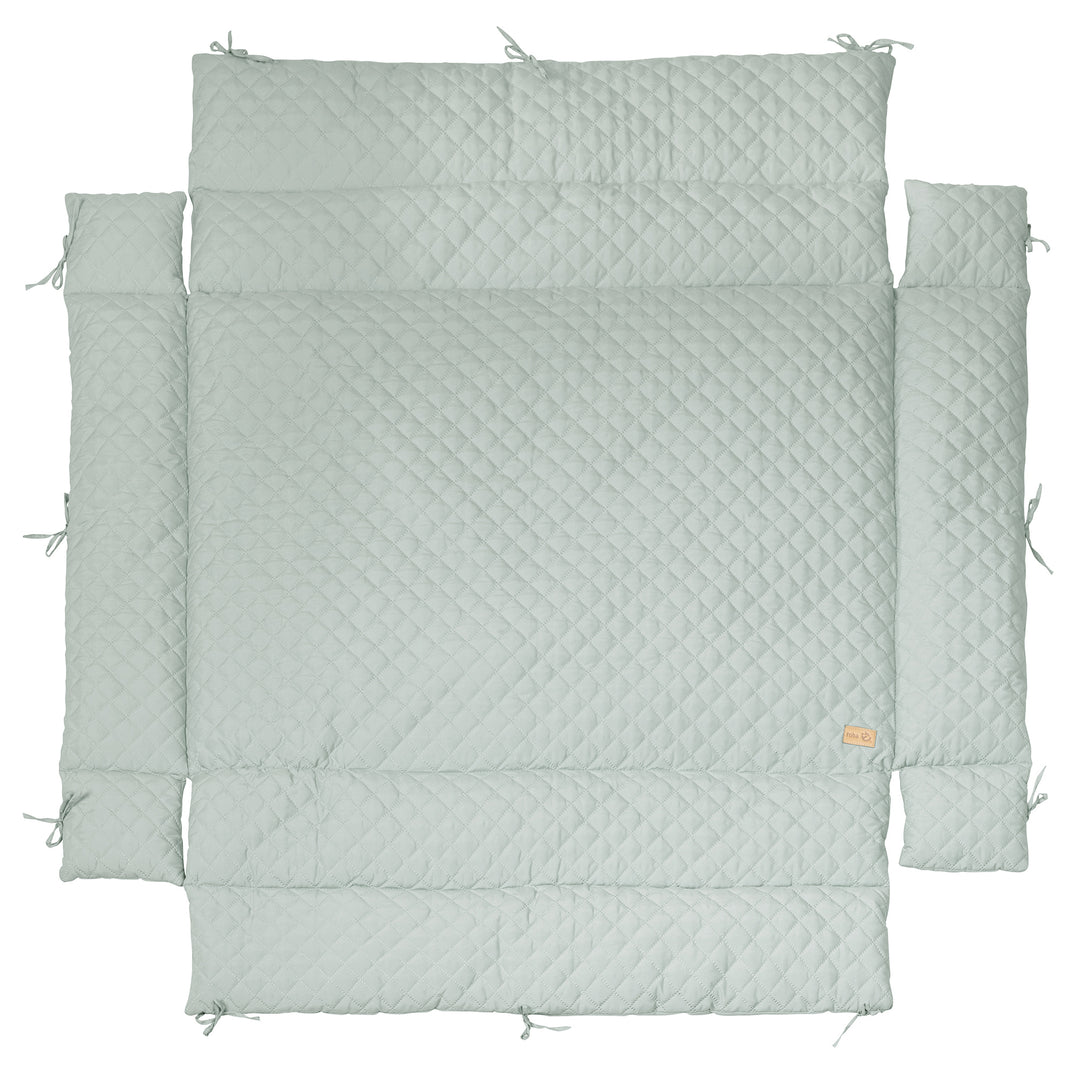 Playpen Mat 'roba Style' for Playpen 75 x 100 to 100 x 100 cm - Frosty Green – Cutout (1/6)