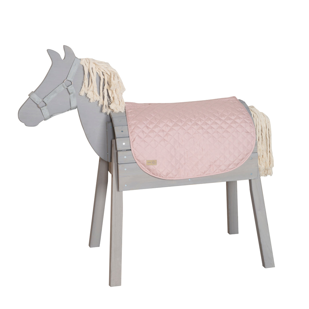 Accessory Set for Outdoor Rocking Horses 'roba Style' - Blanket & Halter - Pink – Cutout (3/7)