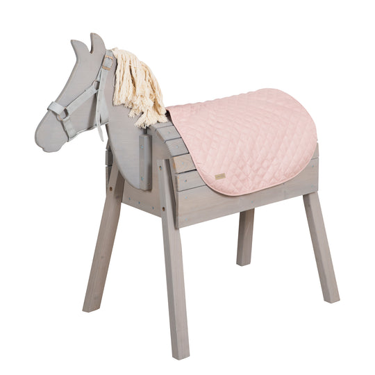 Accessory Set for Outdoor Rocking Horses 'roba Style' - Blanket & Halter - Pink – Cutout (4/7)