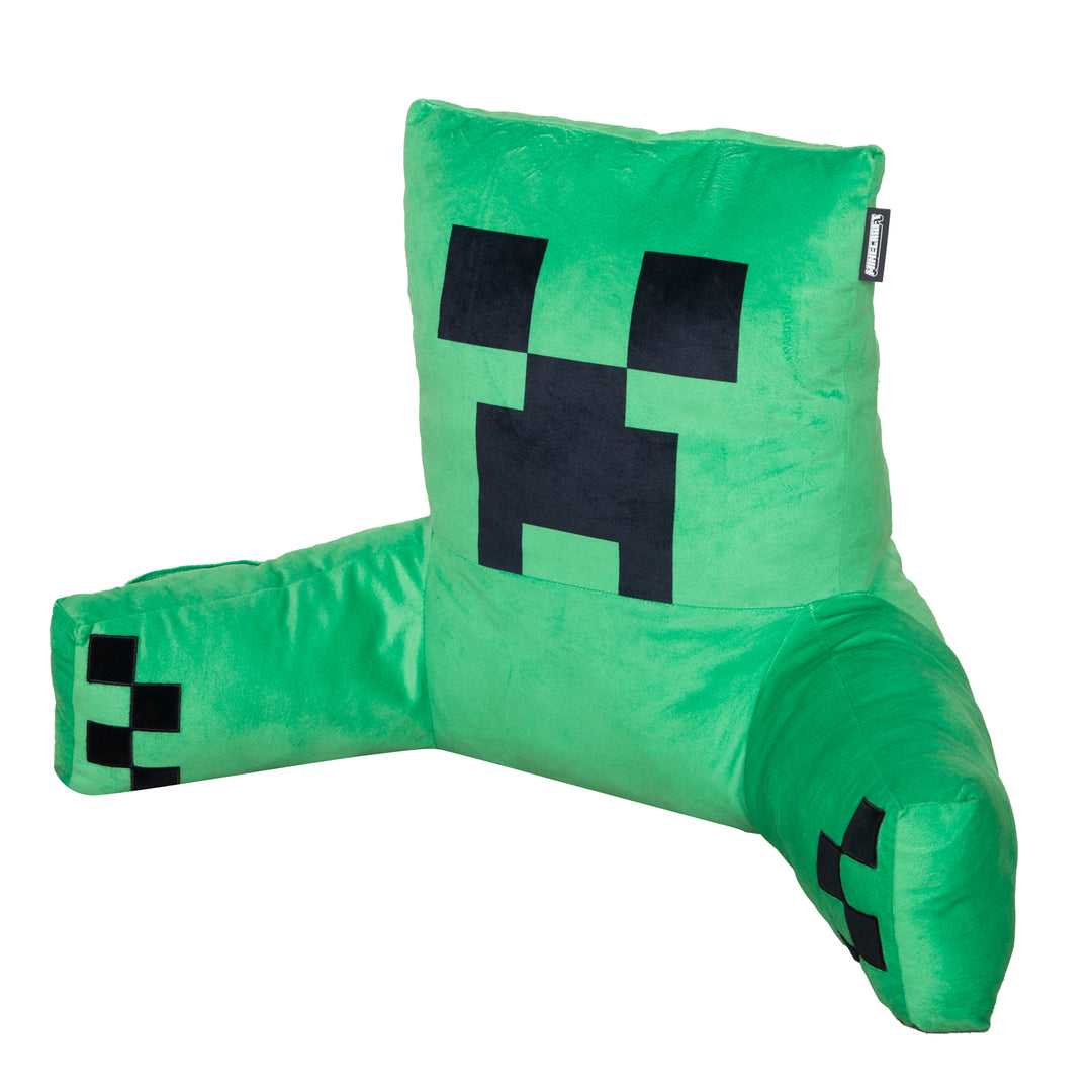Reading & Relax Cushion 'Minecraft' - Creeper - Velvet Fabric – Cutout (3/6)