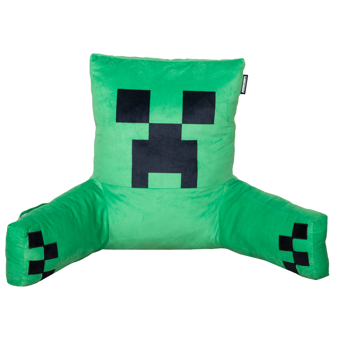 Reading & Relax Cushion 'Minecraft' - Creeper - Velvet Fabric – Cutout (4/6)