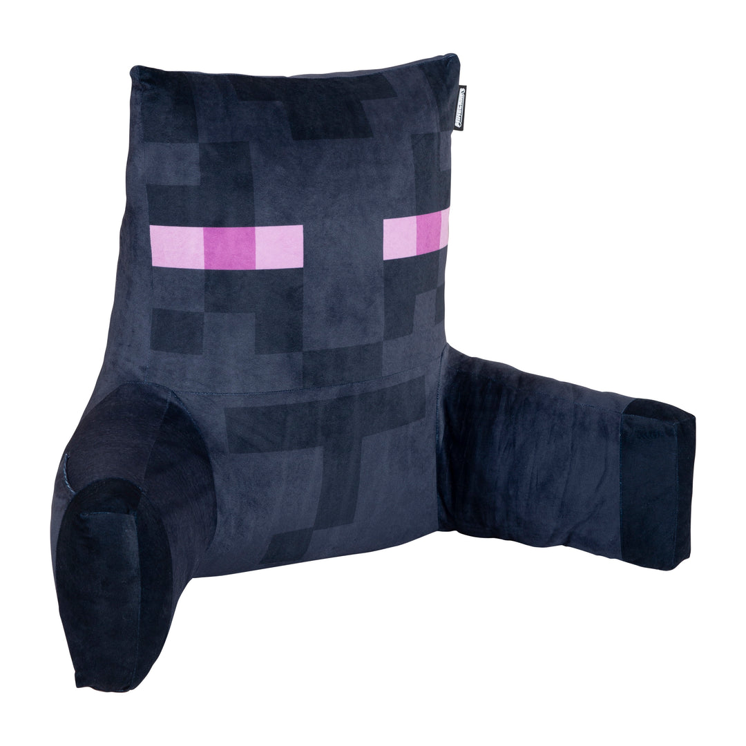 Cuscino da lettura e relax 'Minecraft' - Enderman - tessuto di velluto
