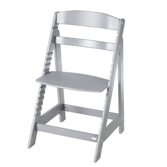High Chair Set 2in1 'Born Up' - Step High Chair 'Sit Up' + Attachment 'Stone quilted' - Grey – Cutout (7/16)