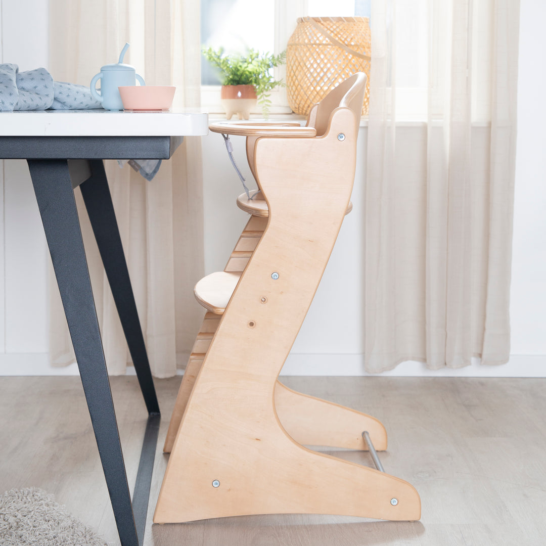 Treppenhochstuhl 'Chair Up ', mitwachsender Hochstuhl für Babys & Kinder, Holz, natur – Milieubild (4/7)