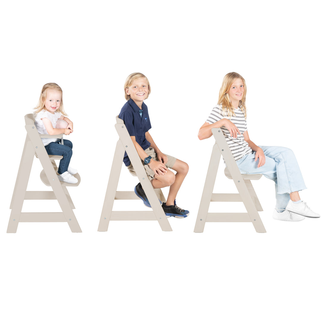 Treppenhochstuhl 'Sit Up Flex' - Mitwachsend bis zum Jugendstuhl - Cashmere / Beige – Freisteller (8/9)