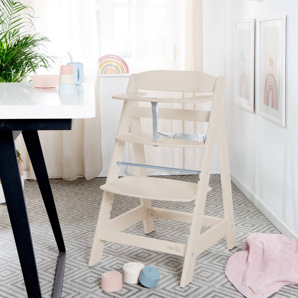 Seggiolone evolutivo 'Sit Up Flex' - Che cresce con il bambino fino al sedia per ragazzi - Cashmere / beige – Foto d'ambiente (2/9)