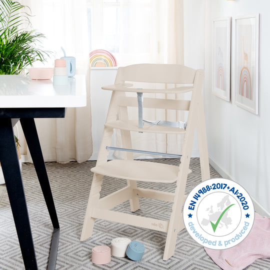 Treppenhochstuhl 'Sit Up Flex' - Mitwachsend bis zum Jugendstuhl - Cashmere / Beige – Infografik (7/9)