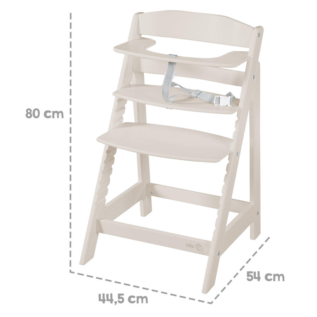 Treppenhochstuhl 'Sit Up Flex' - Mitwachsend bis zum Jugendstuhl - Cashmere / Beige – Infografik (5/9)