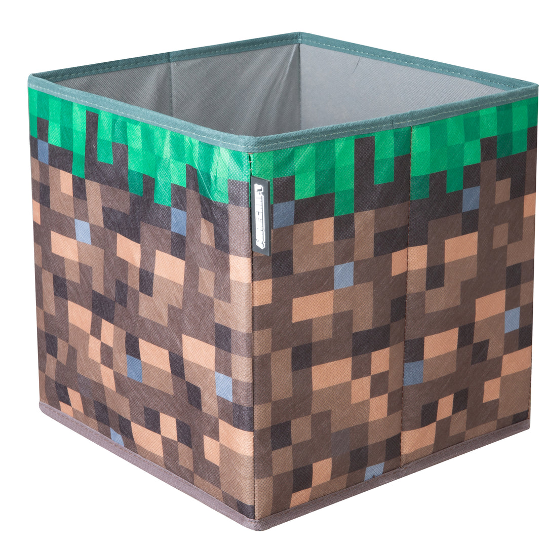 Cajas de tela 'Minecraft' 2er set - Plegable bloque de hierba y TNT - Lona – Recorte (2/11)