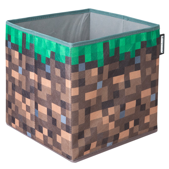 Cajas de tela 'Minecraft' 2er set - Plegable bloque de hierba y TNT - Lona – Recorte (3/11)