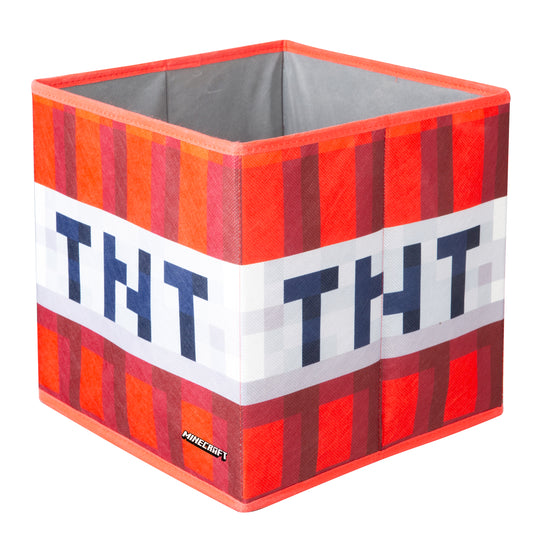 Cajas de tela 'Minecraft' 2er set - Plegable bloque de hierba y TNT - Lona – Recorte (5/11)
