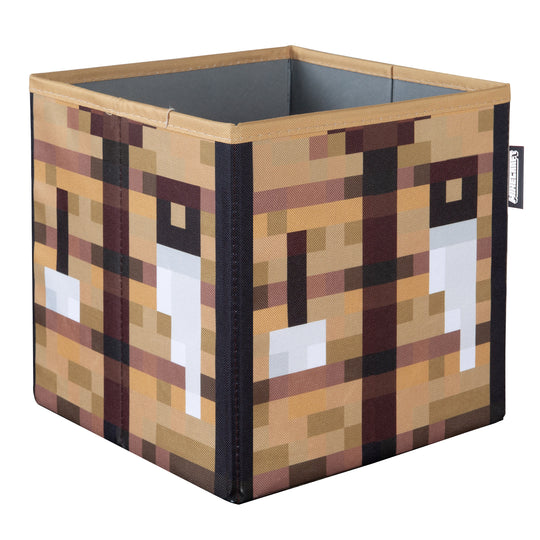 Fabric Boxes 2er Set 'Minecraft' Made of Canvas - Foldable - Creeper and Wooden Box – Cutout (5/9)