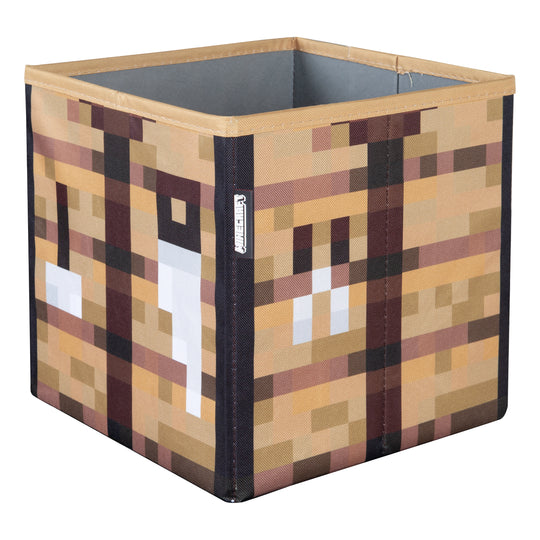 Fabric Boxes 2er Set 'Minecraft' Made of Canvas - Foldable - Creeper and Wooden Box – Cutout (7/9)