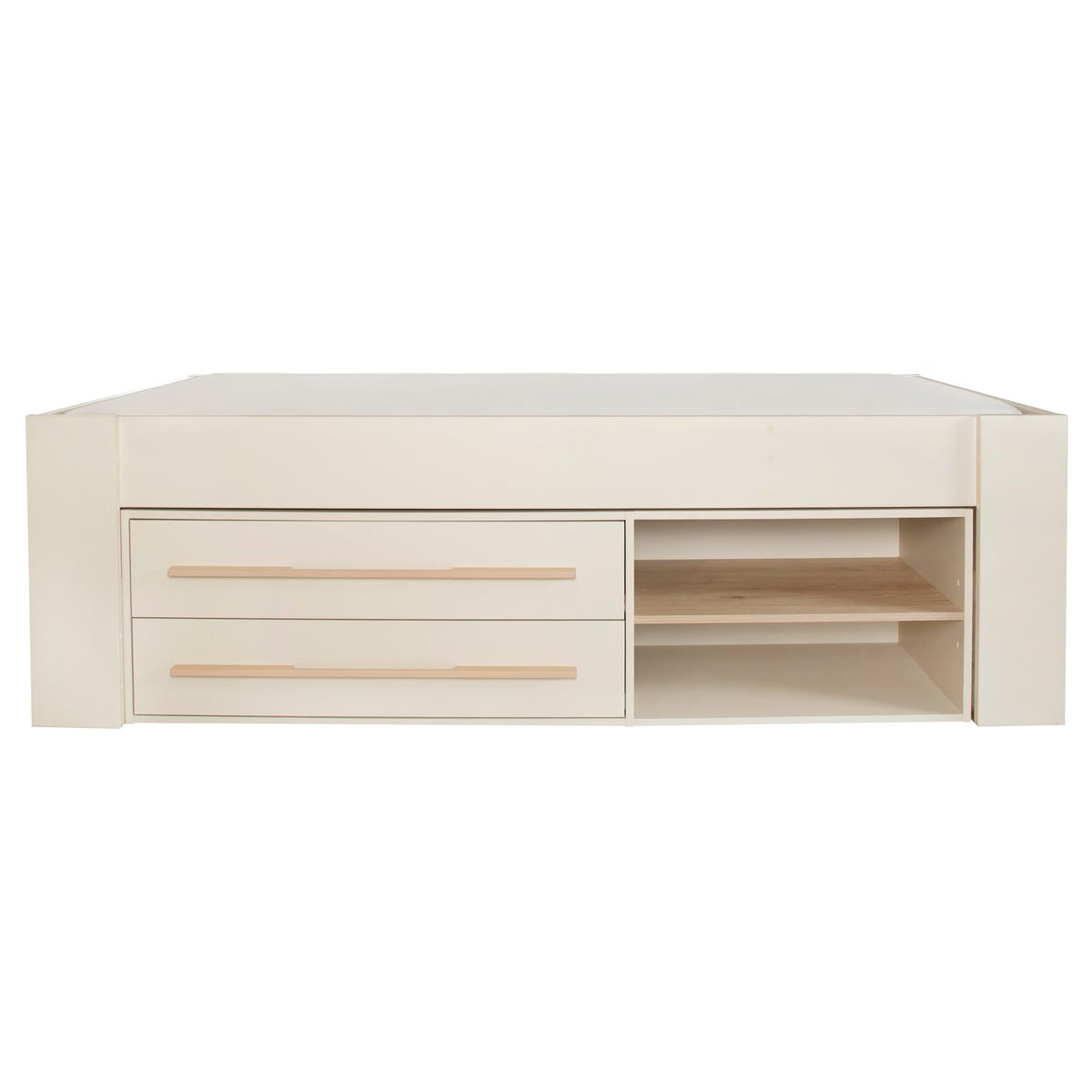 Set letto bambini 'Captain' 90 x 200 cm - Serie 'Flexi Grow' - Cashmere / rovere – Ritaglio (1/14)