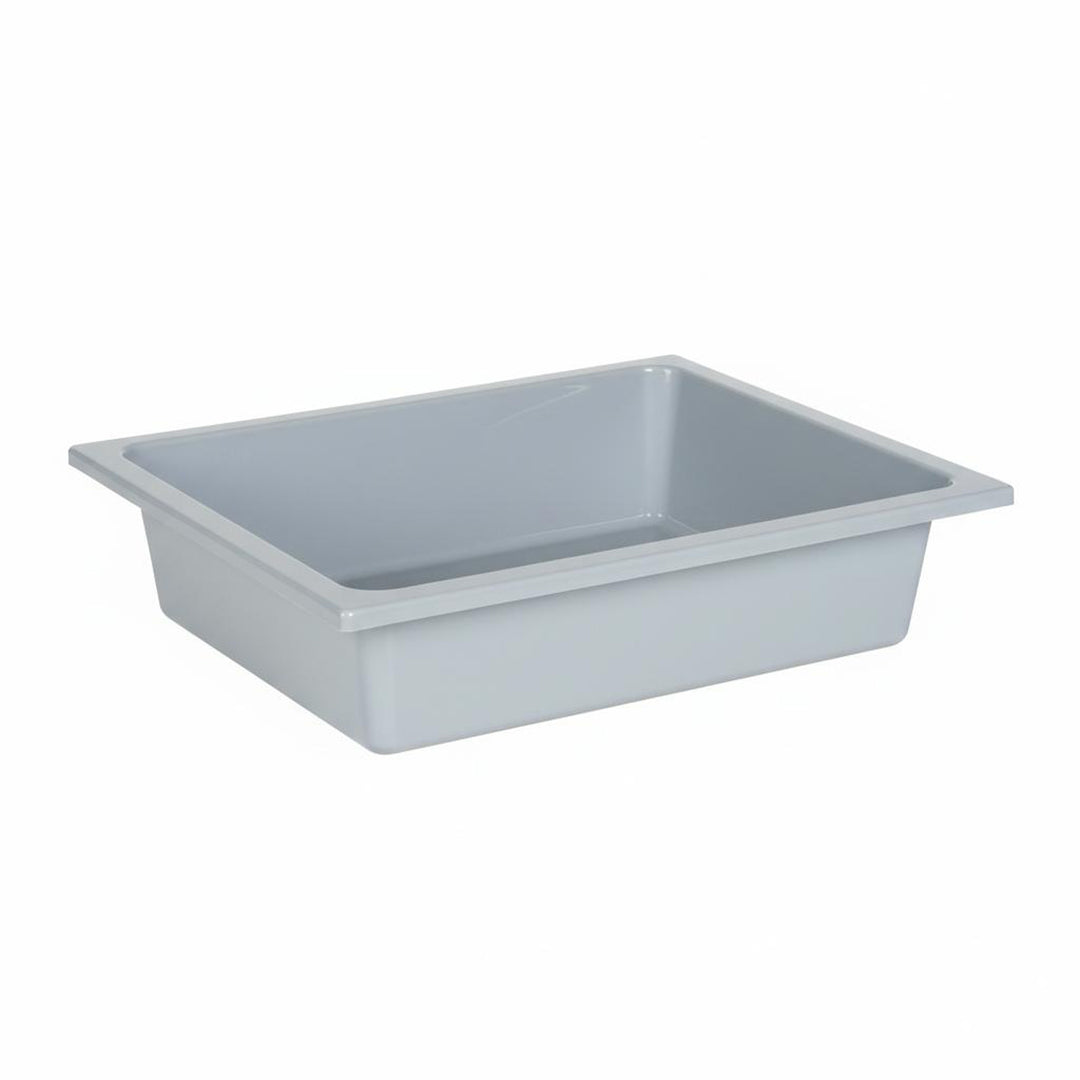 Bandeja de juegos de plástico para mobiliario de juegos de exterior - Capacidad ca. 6-7 liter - Gris – Recorte (3/7)