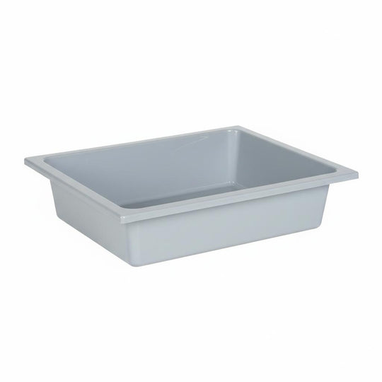 Bandeja de juegos de plástico para mobiliario de juegos de exterior - Capacidad ca. 6-7 liter - Gris – Recorte (3/7)