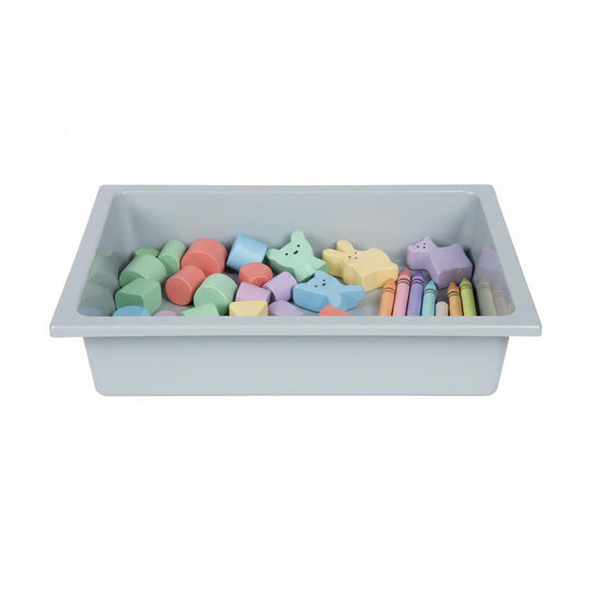Bandeja de juegos de plástico para mobiliario de juegos de exterior - Capacidad ca. 6-7 liter - Gris – Recorte (5/7)