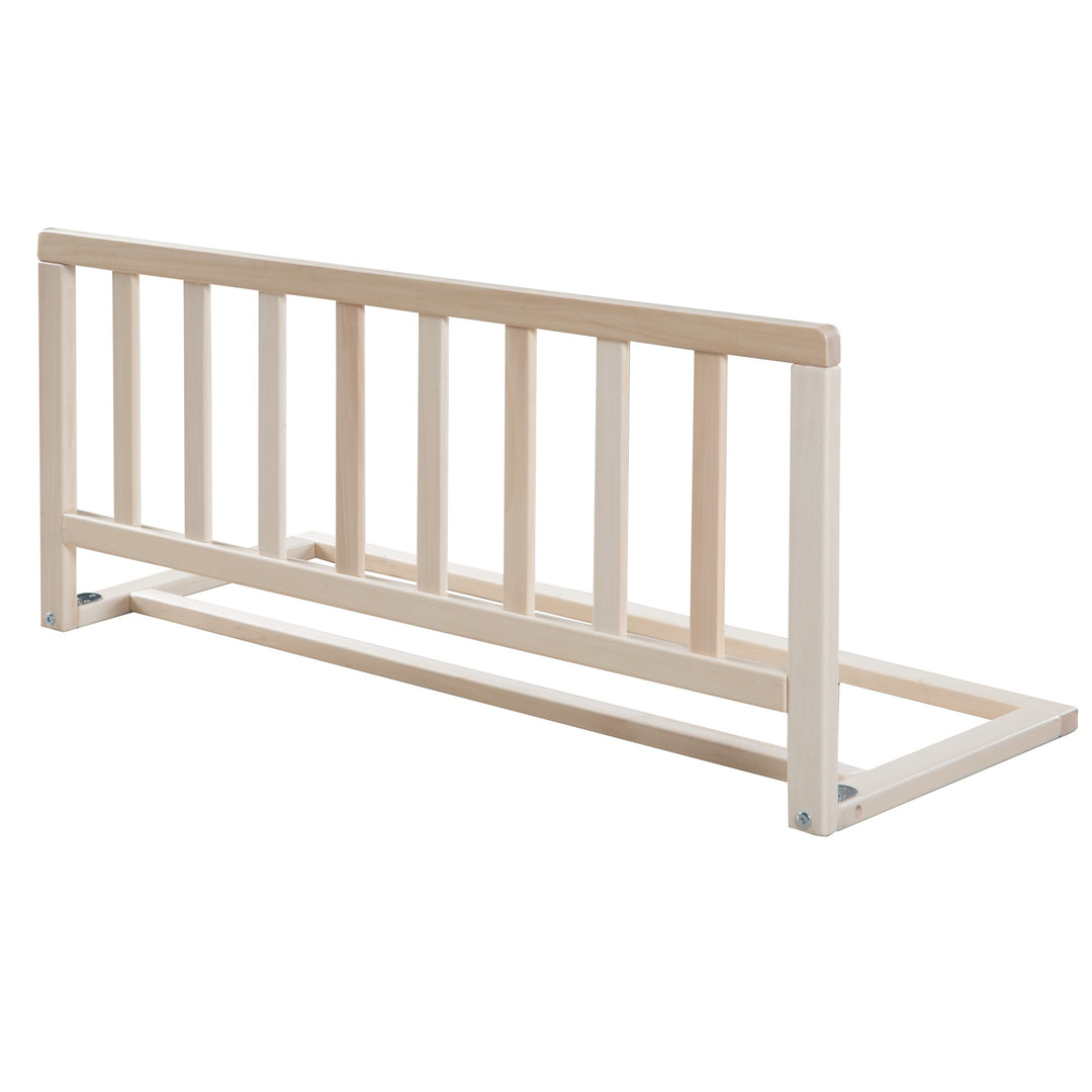 Barandilla de cama 90 cm - Seguro barrera de seguridad de madera - Natural – Foto del producto (1/3)