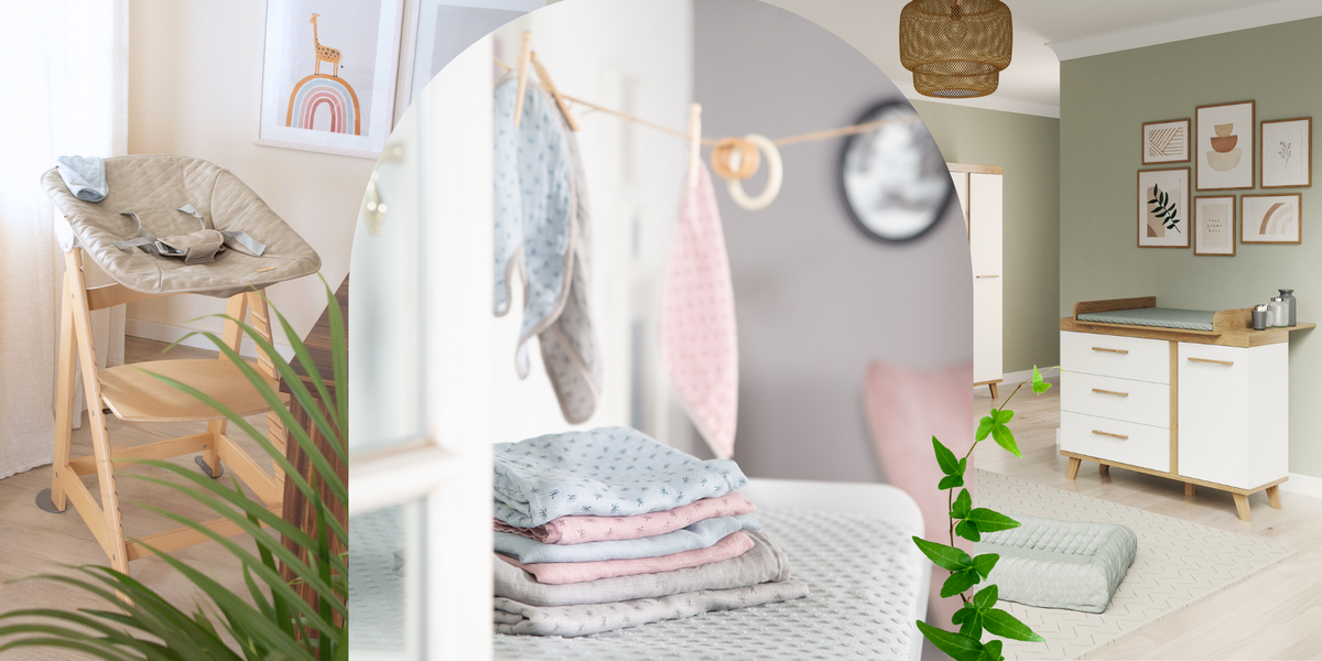 Startseitenbanner 1 - Hochstuhl Born Up, Lil Planet Textilien und Wickelkommode Smile