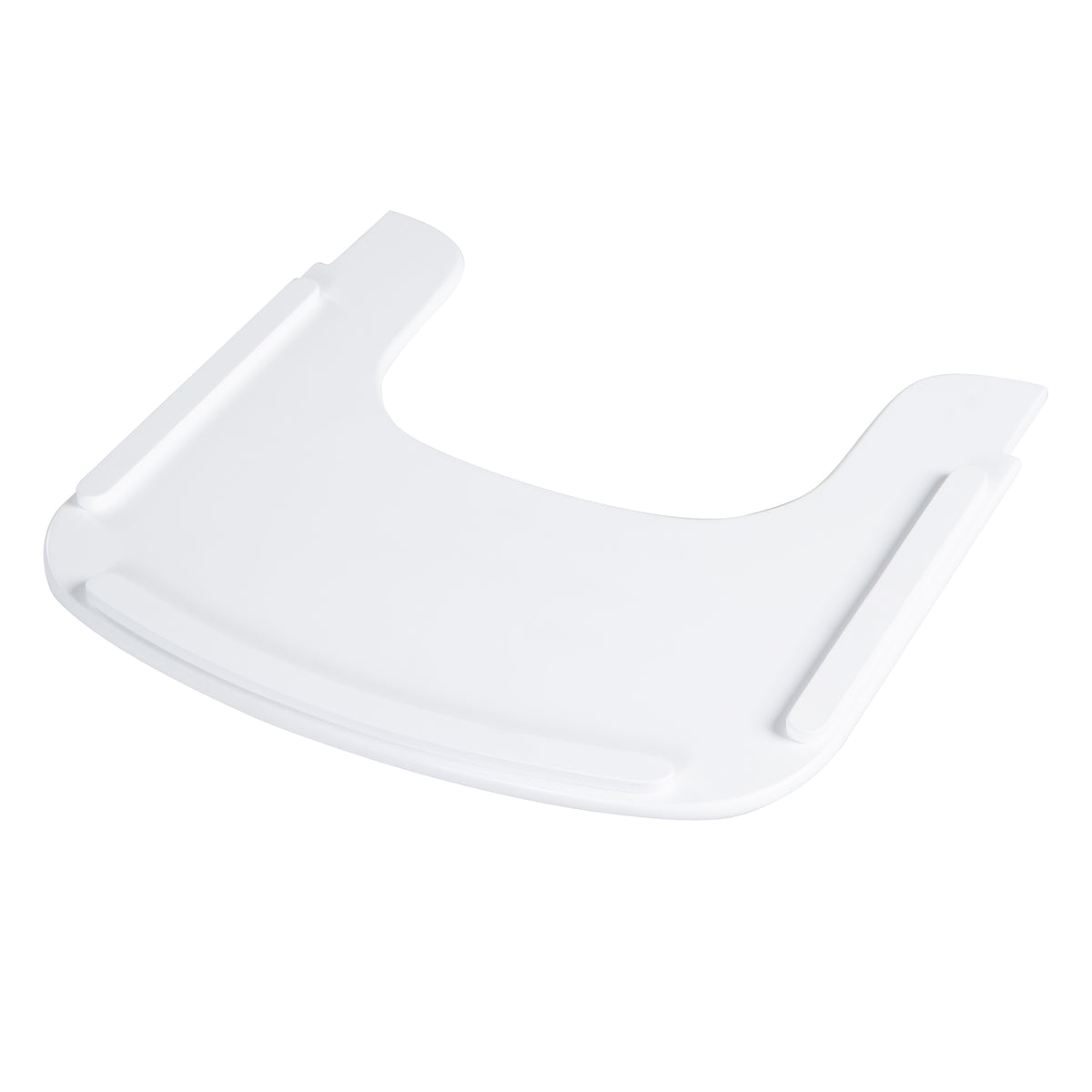 Bandeja de comida para 'Sit Up Flex' - Compatible con sistema de arnés & cojines - Madera blanco – Recorte (1/7)